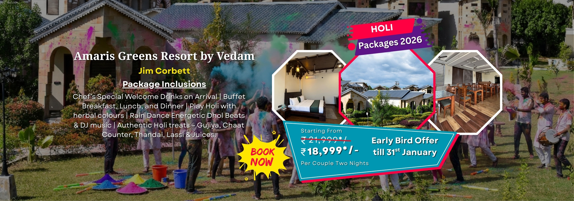 Holi Packages